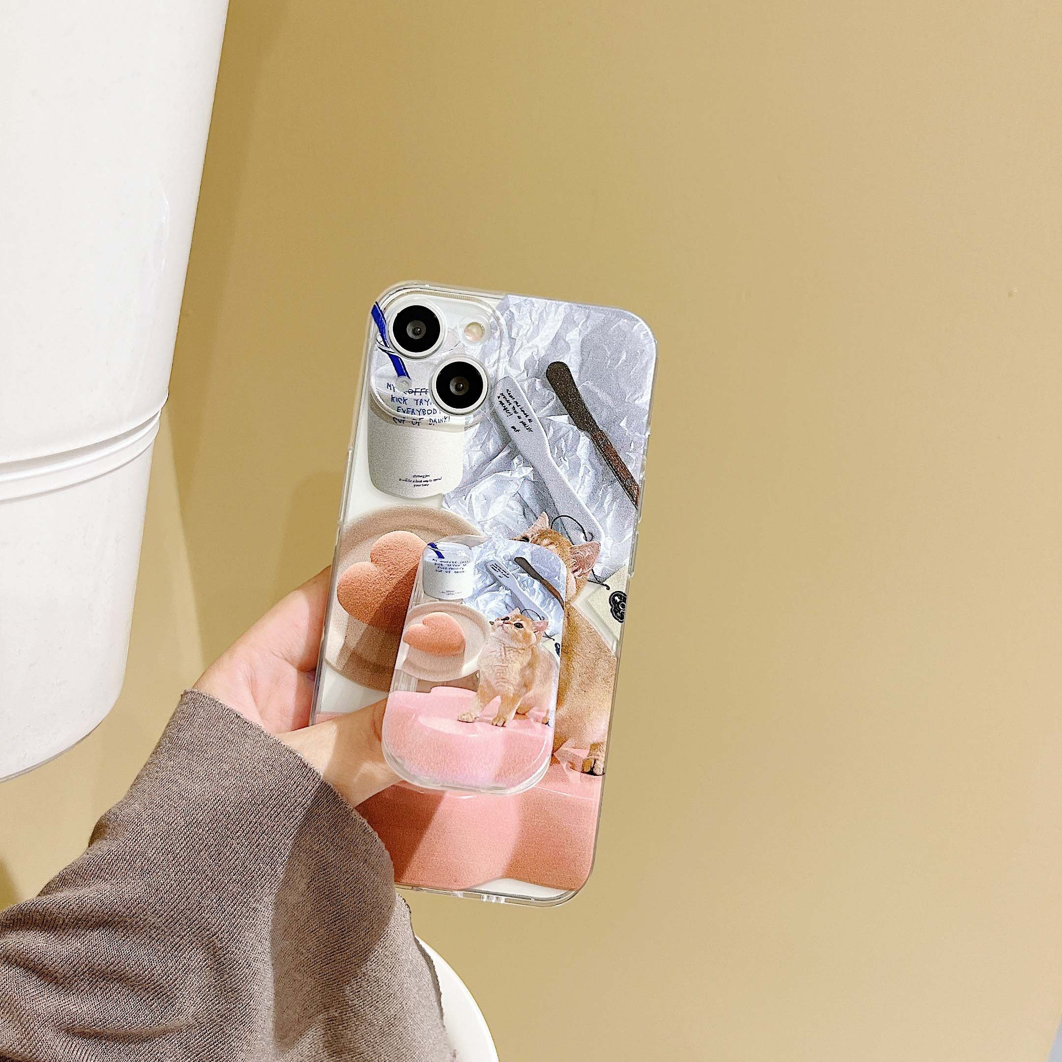 iPhone Silicone Cat Phone Case