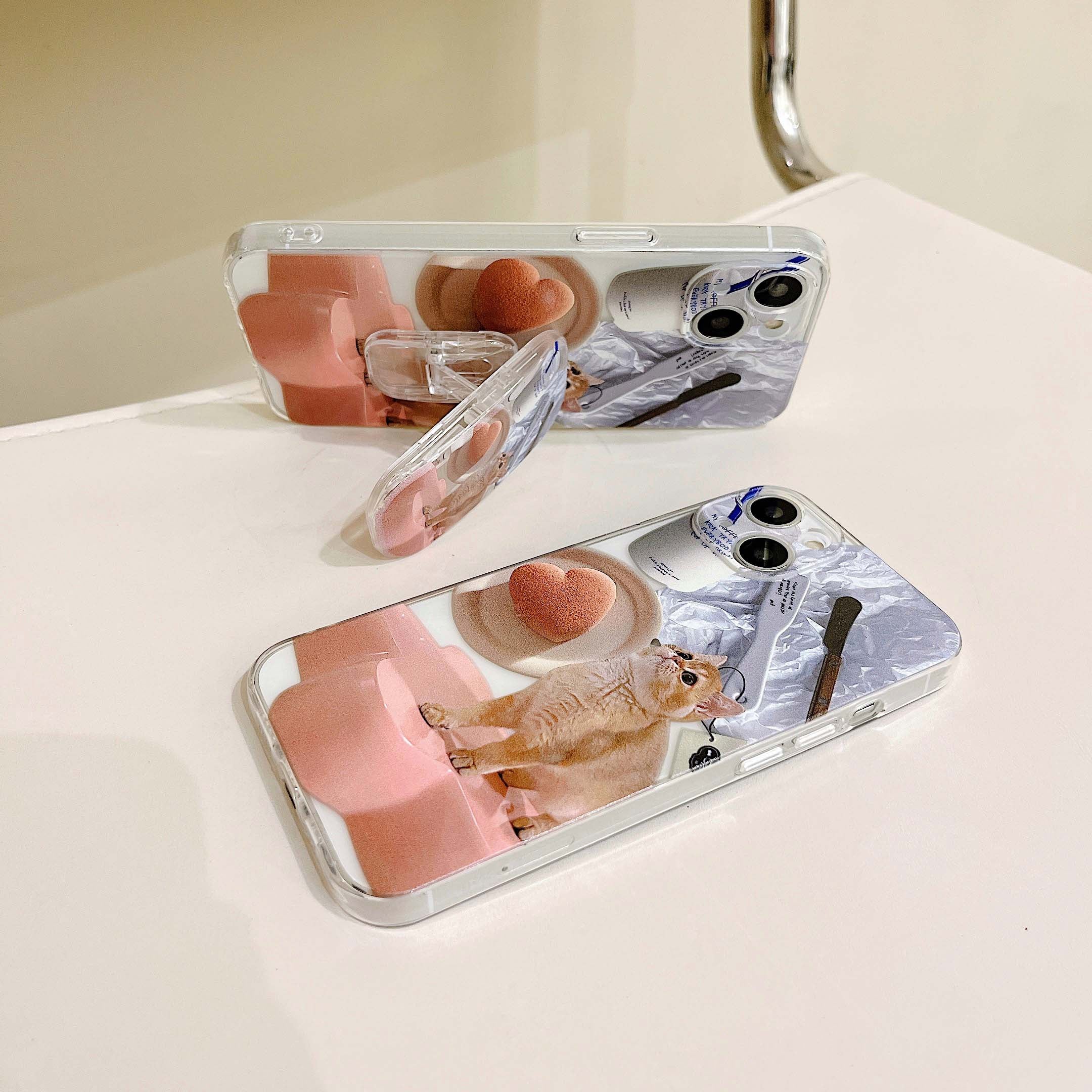 iPhone Silicone Cat Phone Case