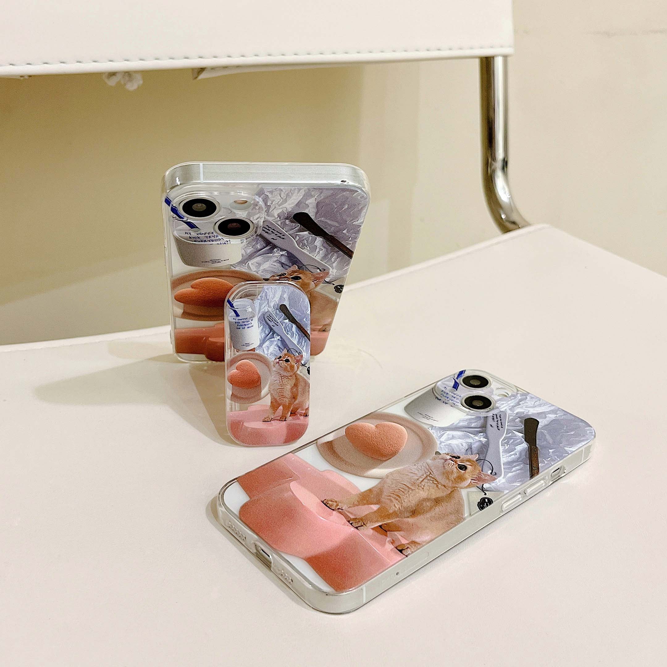 iPhone Silicone Cat Phone Case