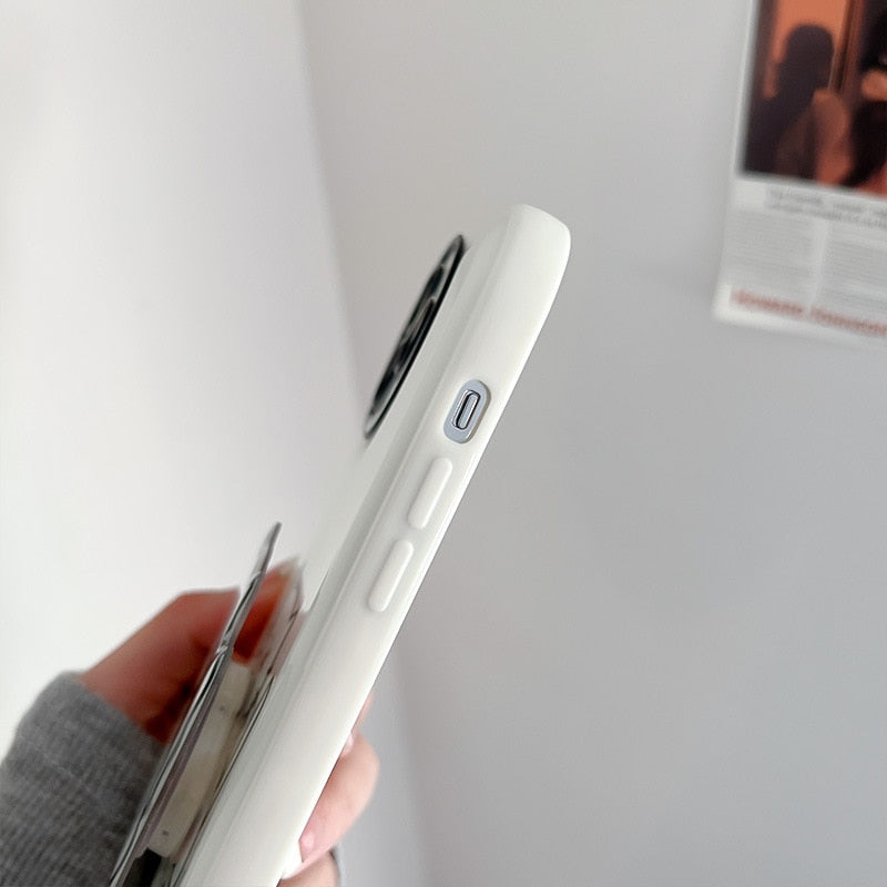 iPhone White Cat Phone Case