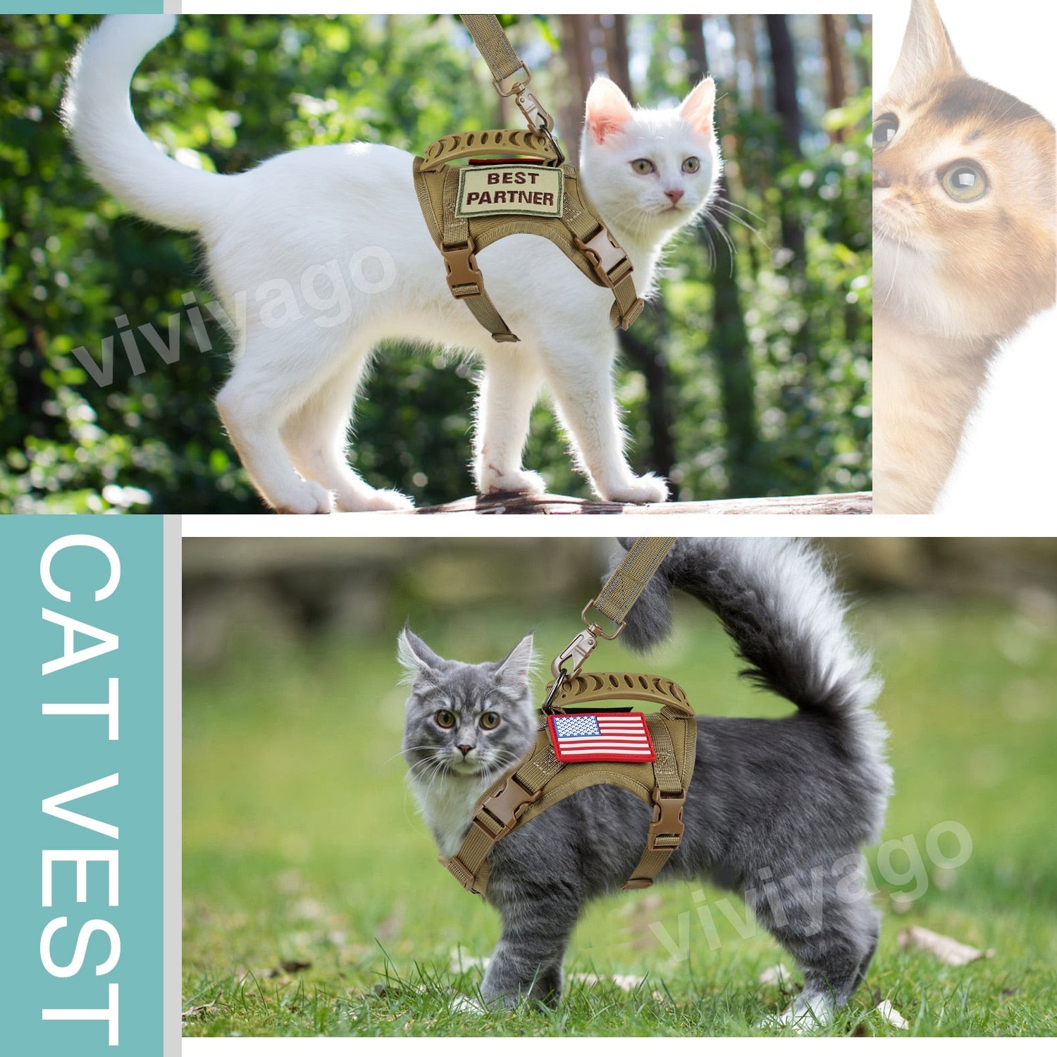 Jacket Harness for Cats