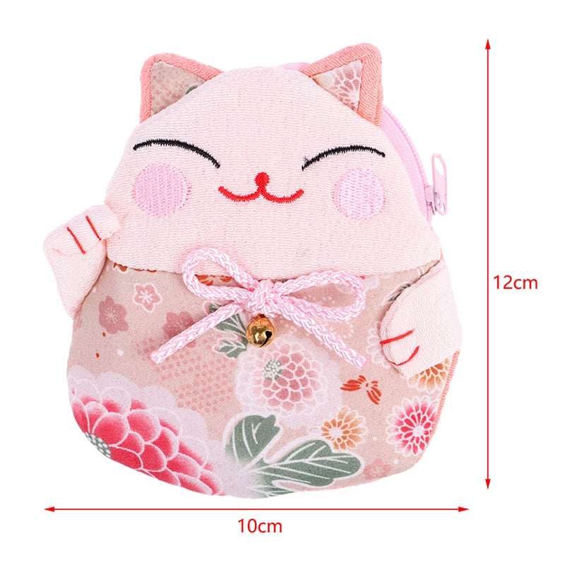 Japanese Cat Purse