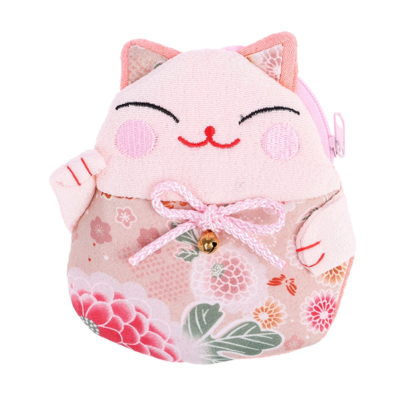 Japanese Cat Purse