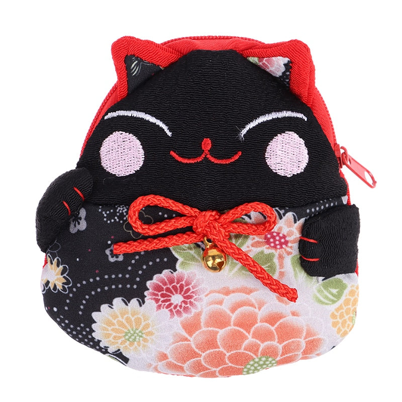 Japanese Cat Purse