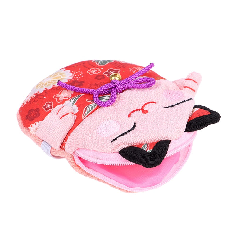 Japanese Cat Purse