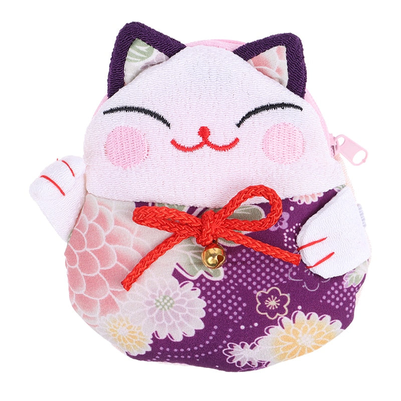 Japanese Cat Purse