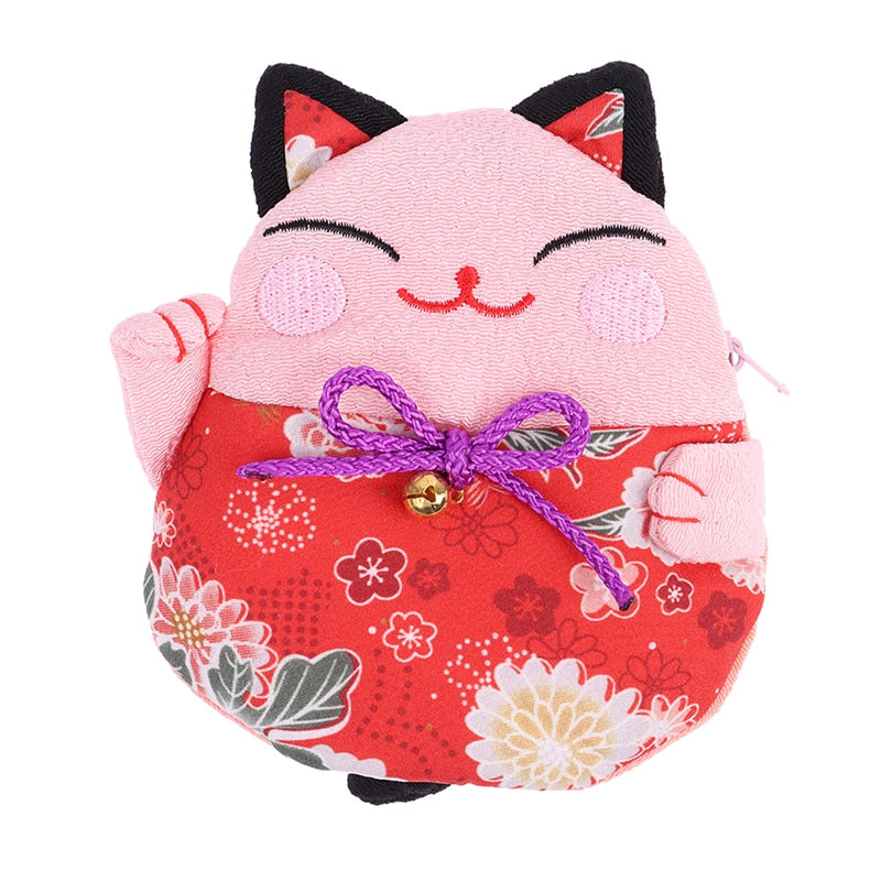 Japanese Cat Purse