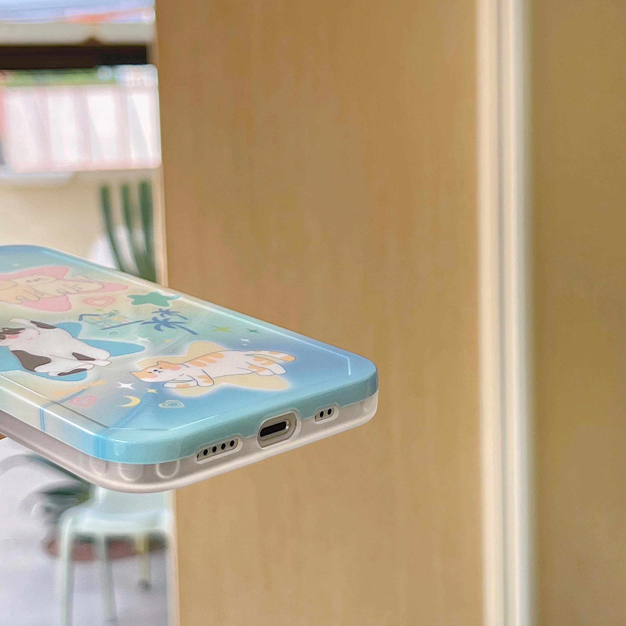 Kawaii iPhone Cat Phone Case