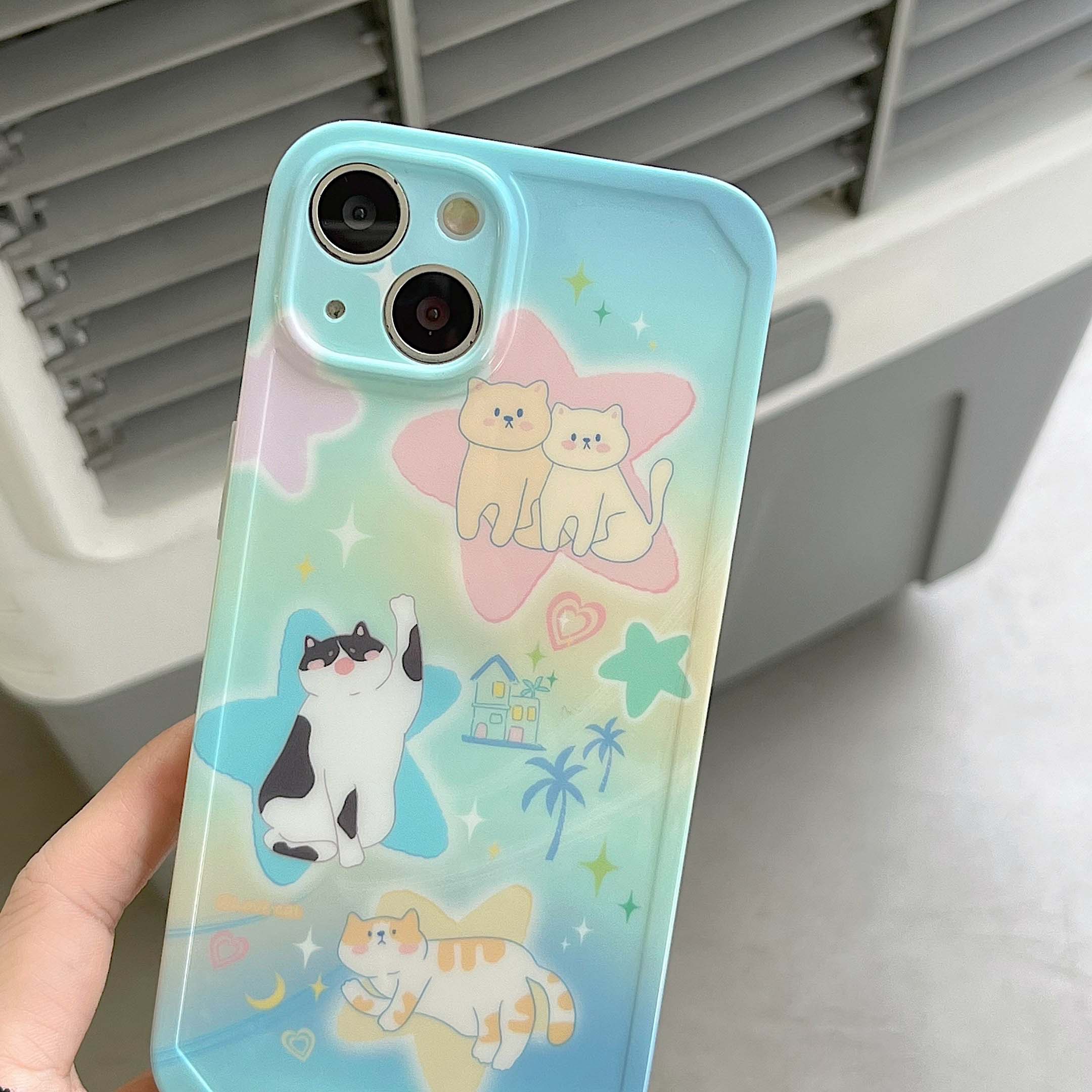 Kawaii iPhone Cat Phone Case
