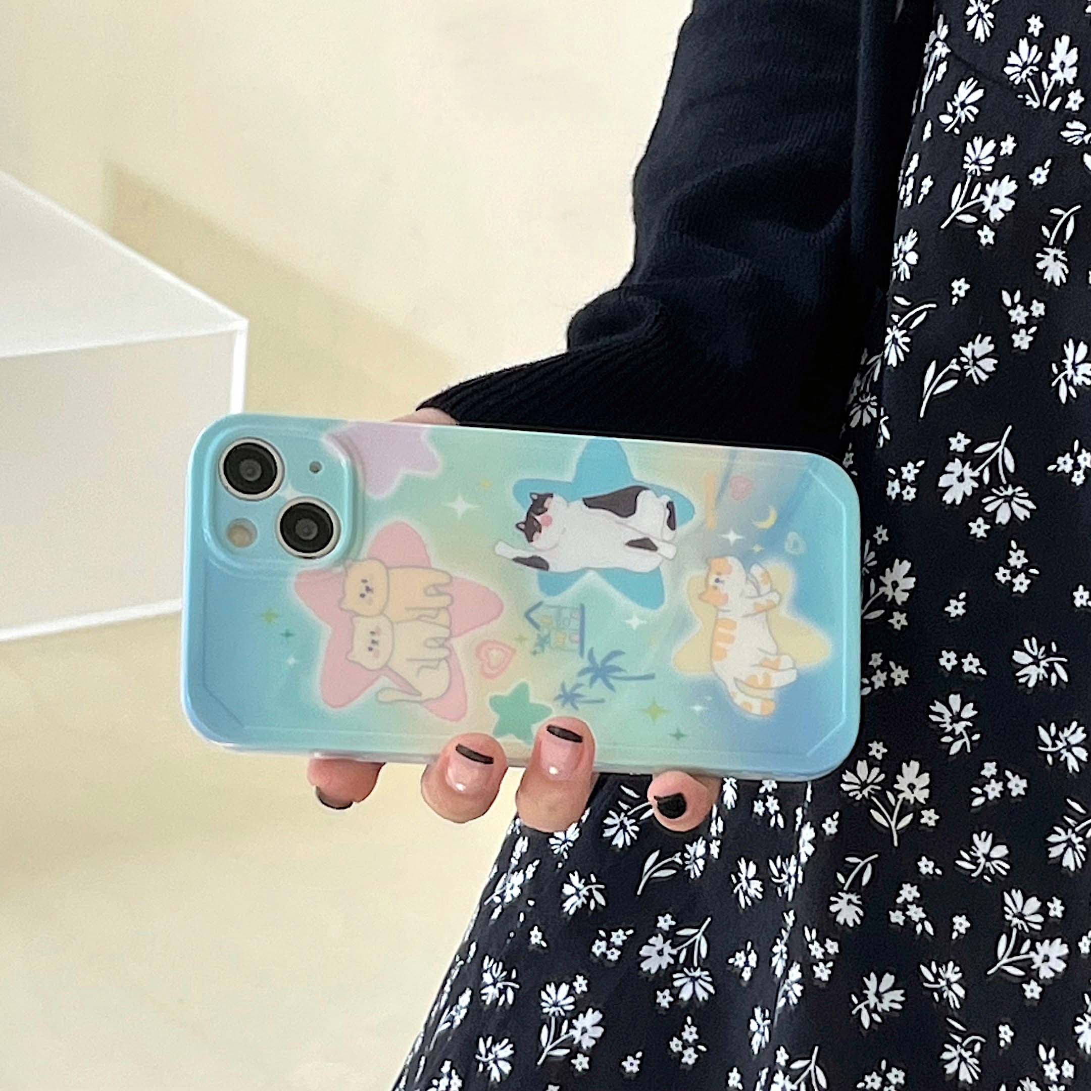 Kawaii iPhone Cat Phone Case
