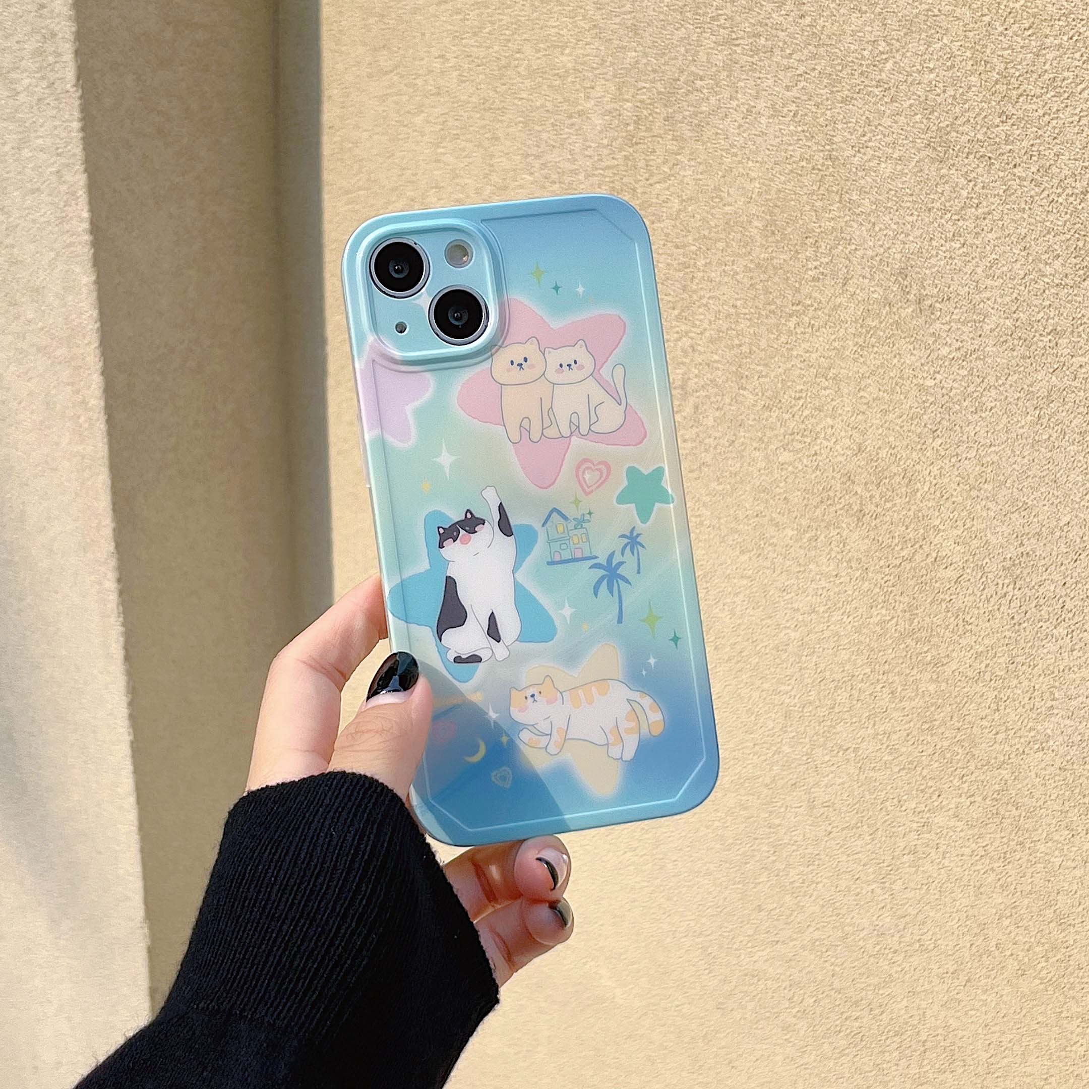 Kawaii iPhone Cat Phone Case