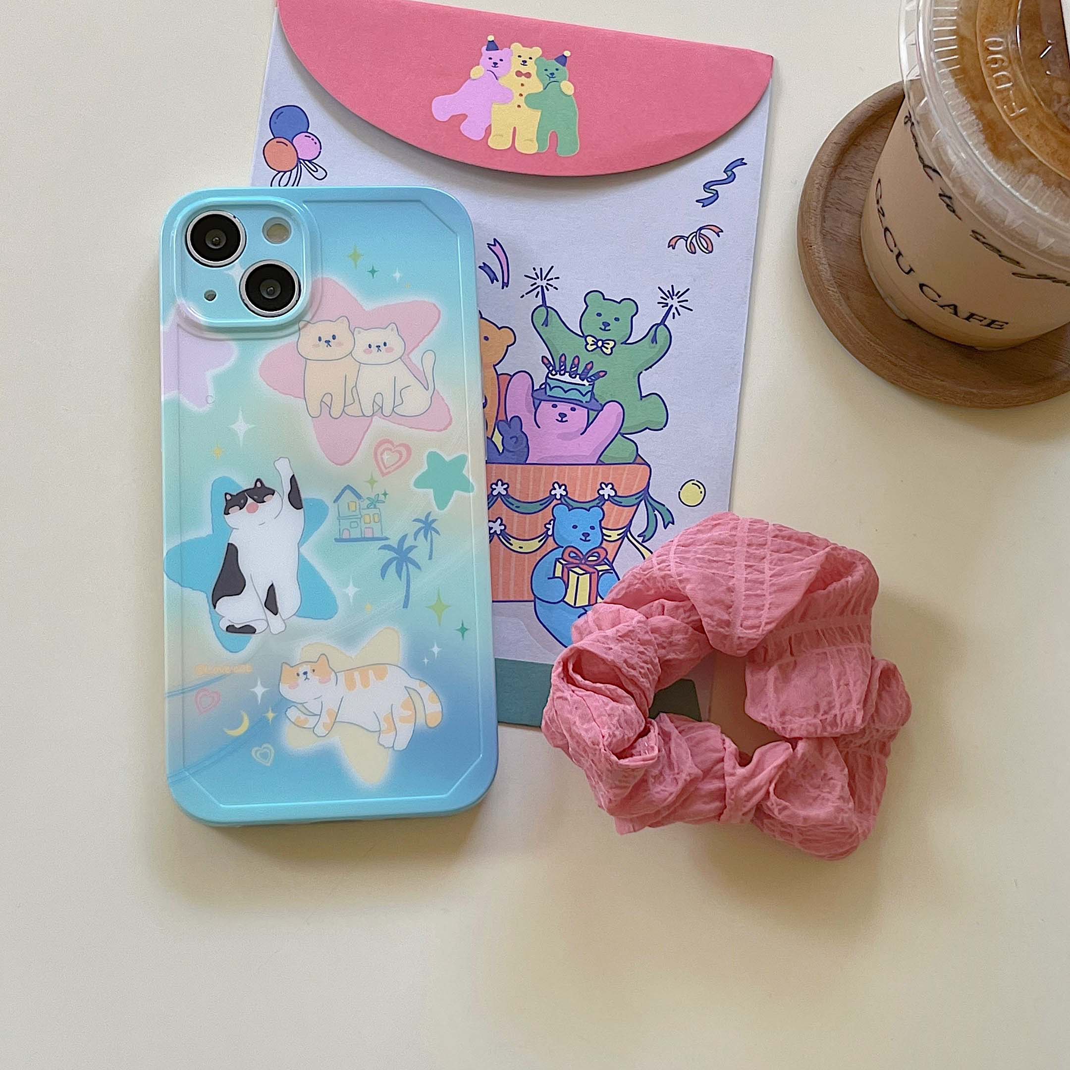 Kawaii iPhone Cat Phone Case