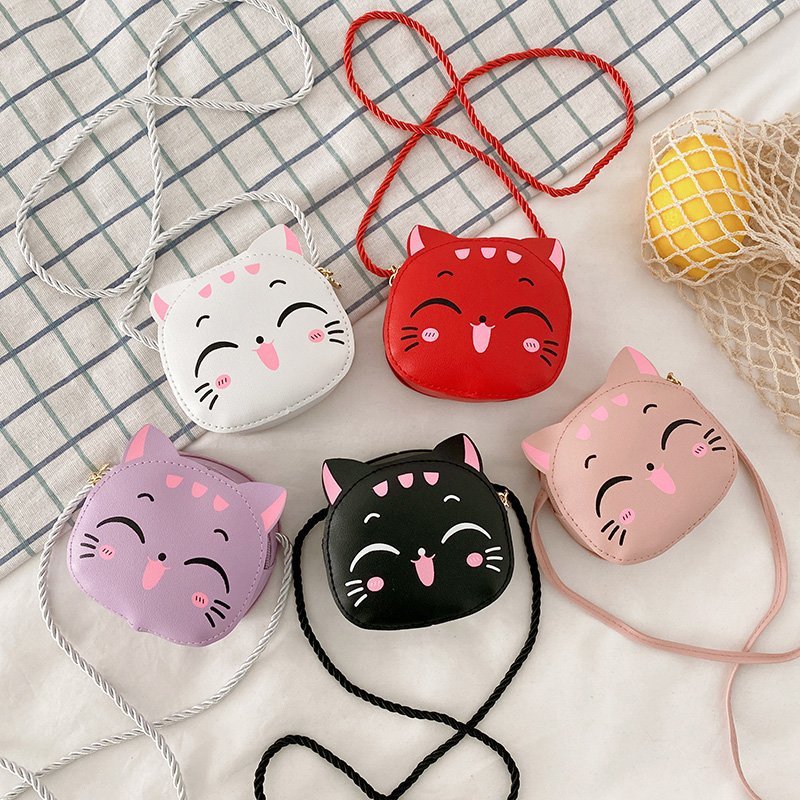 Kids Crossbody Cat Purse