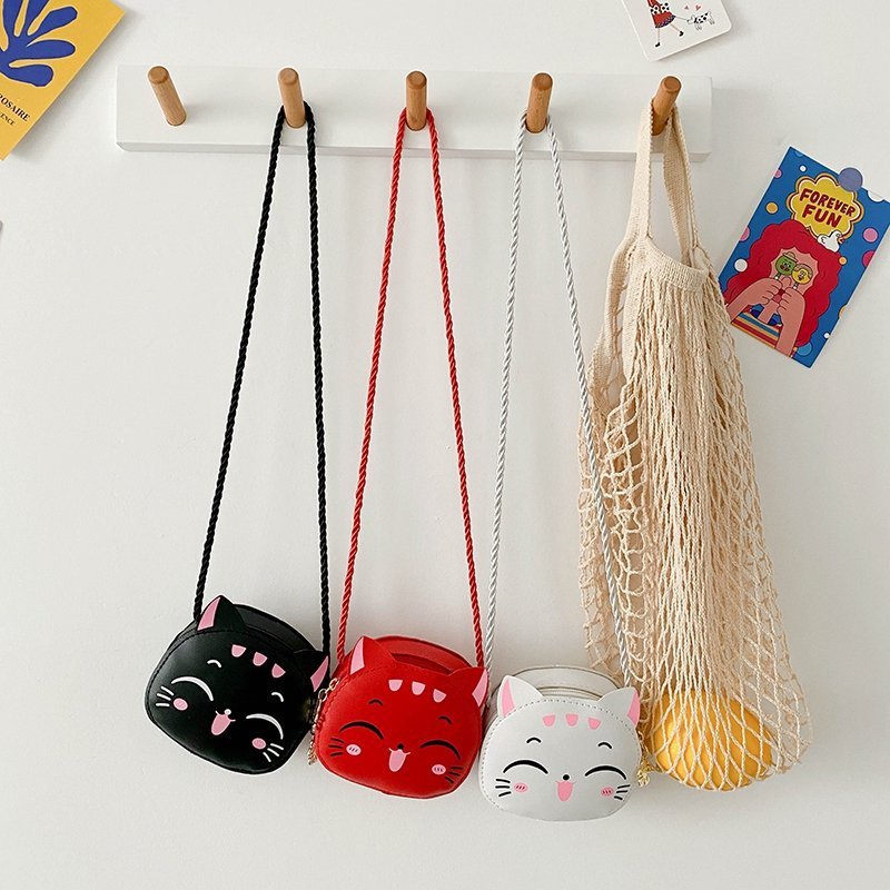 Kids Crossbody Cat Purse