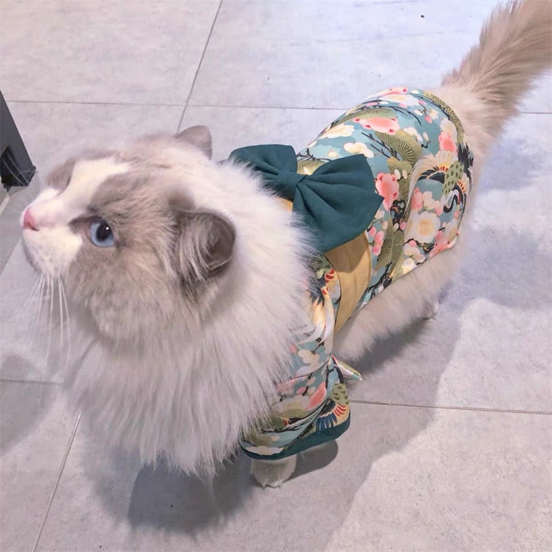 Kimono Clothes for Cats