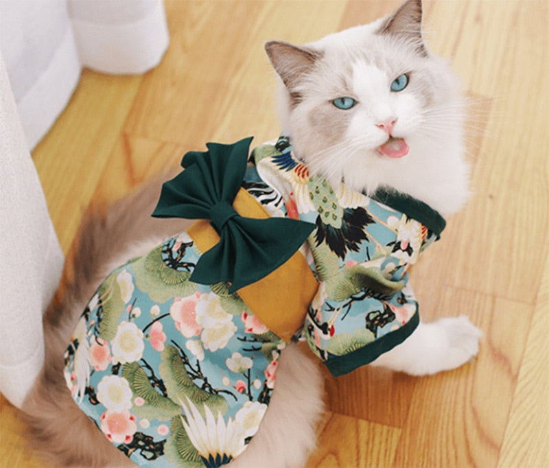 Kimono Clothes for Cats