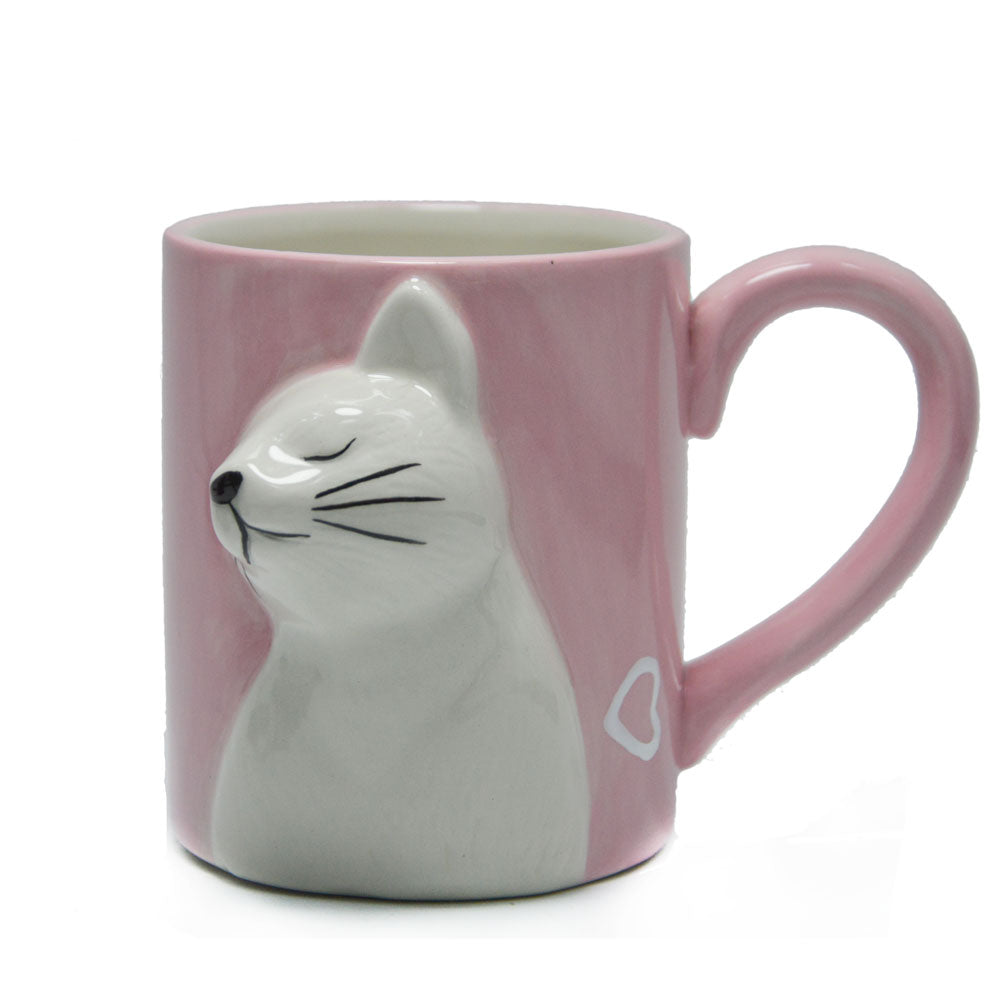 Kissing Cat Mugs