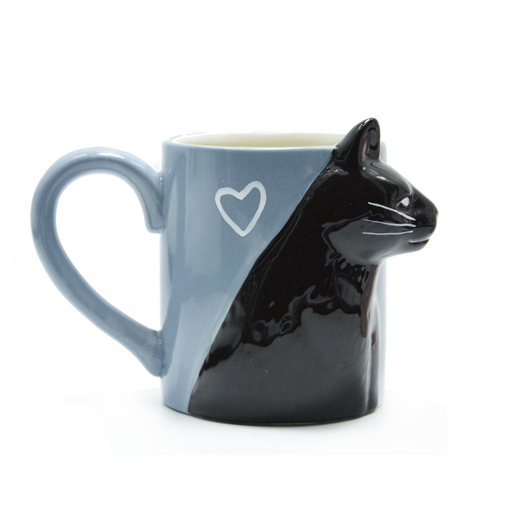 Kissing Cat Mugs