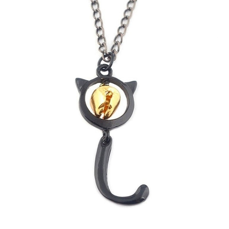 Ladybug and Cat Noir Necklace
