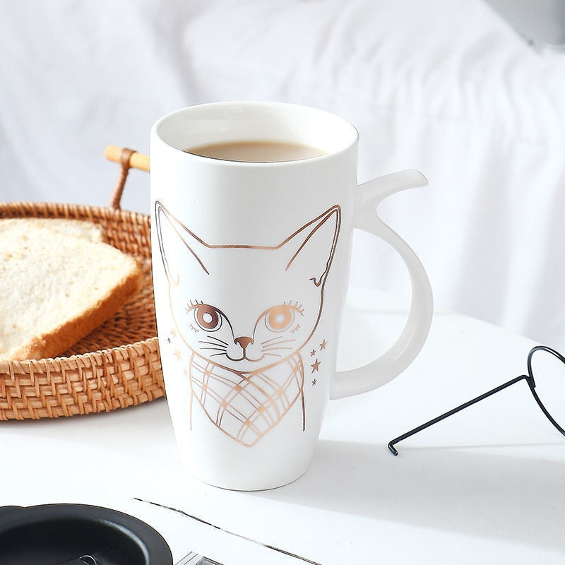 Large Cat Mug