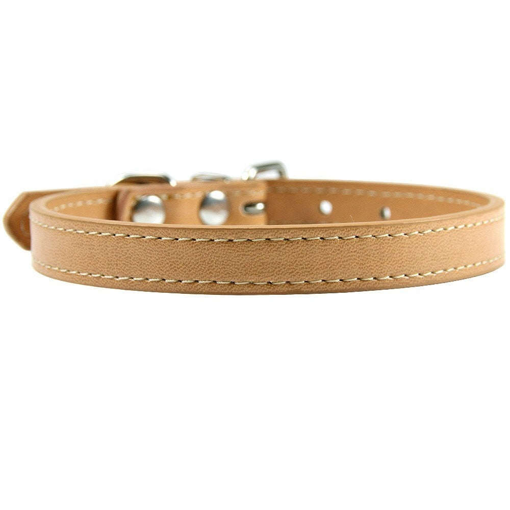 Leather Cat Collars