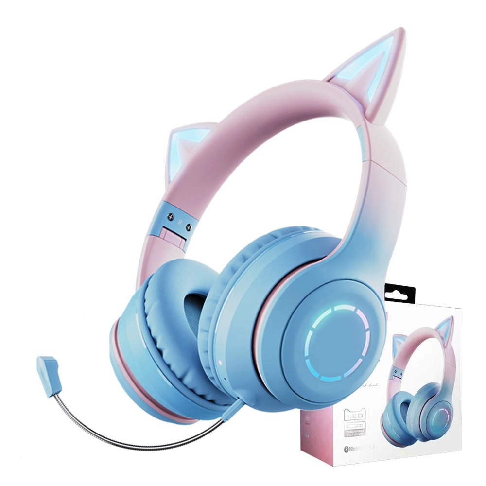 Light Up Cat Ear headphones