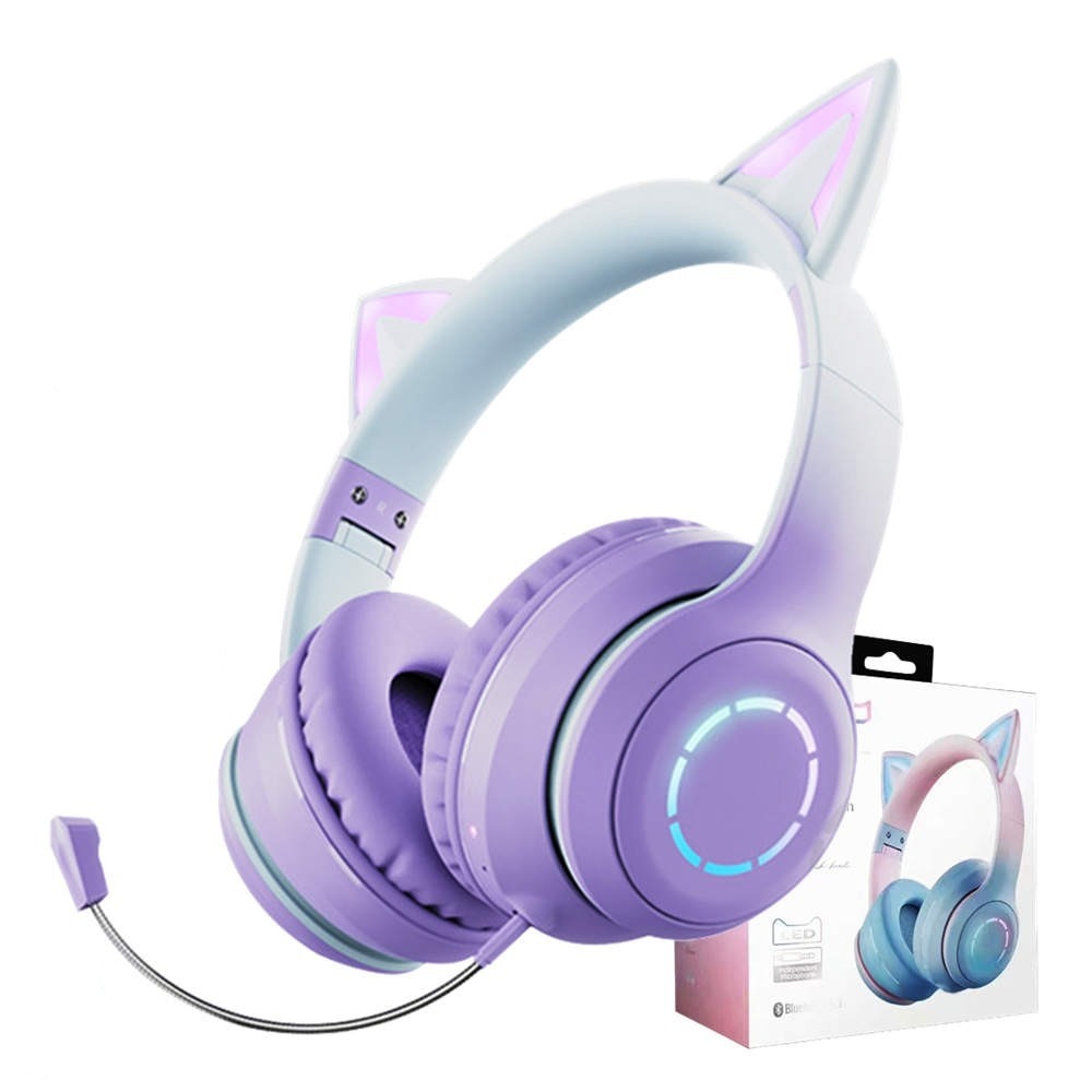 Light Up Cat Ear headphones