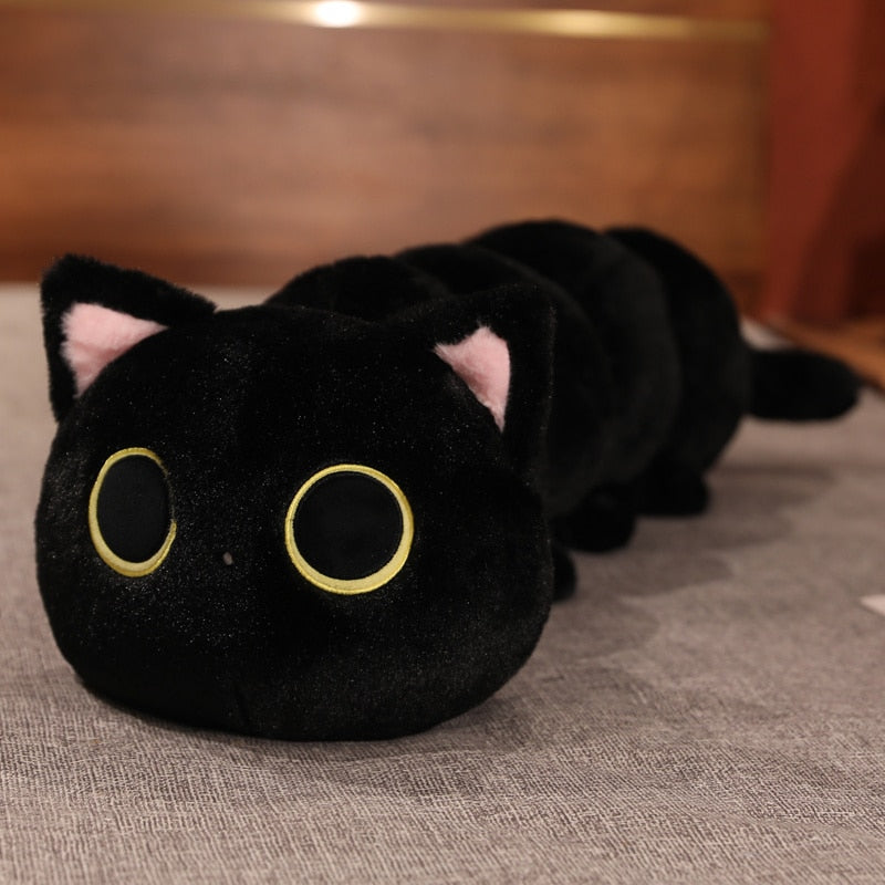 Long Black Cat Plush