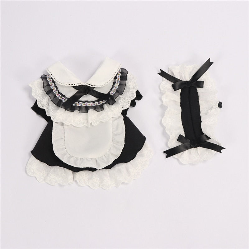 Maid Dress Clothes for Cats