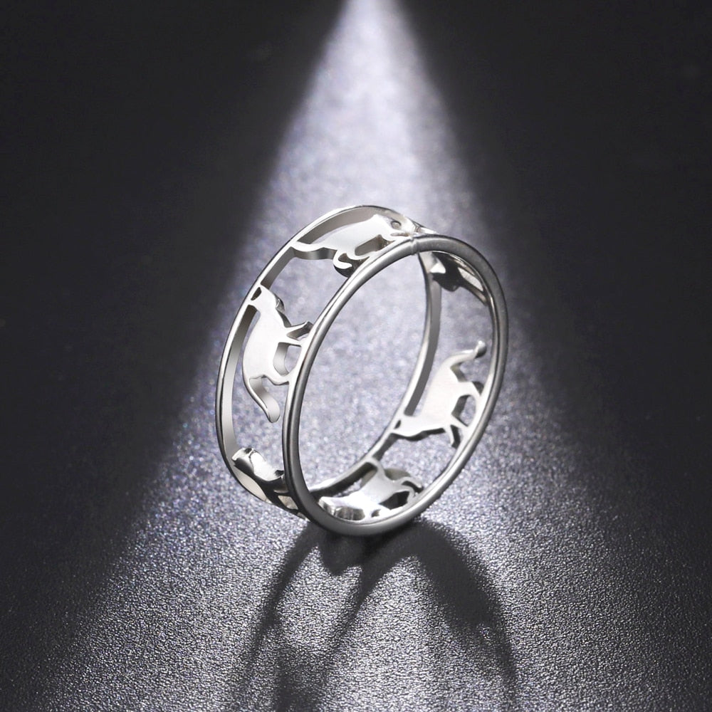 Minimalist Cat Ring