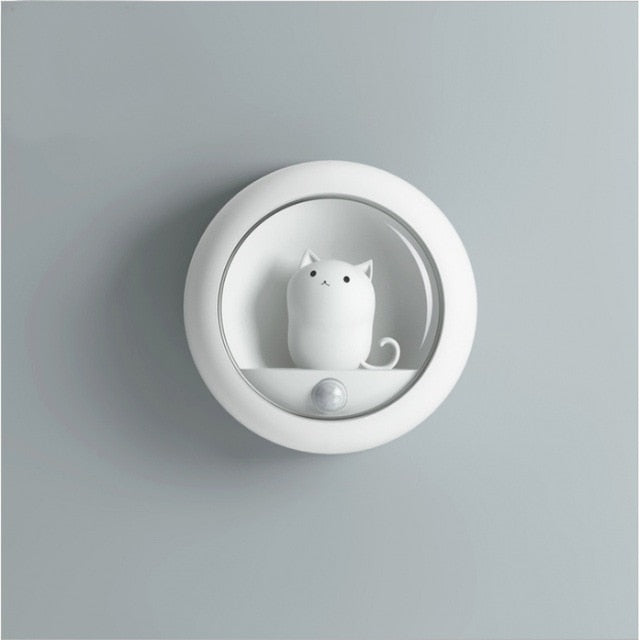 Motion Sensor Cat Night Light