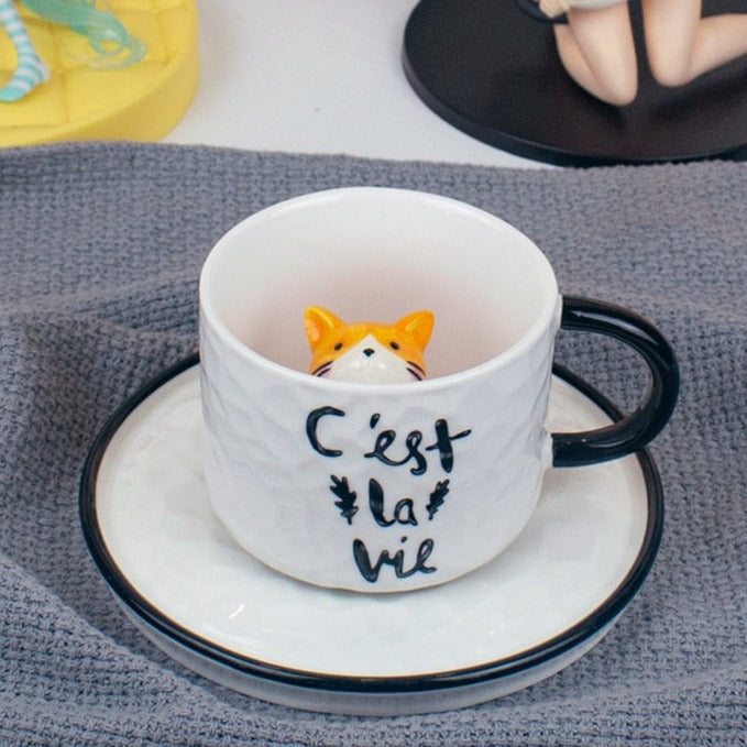 Mug With Cat Inside