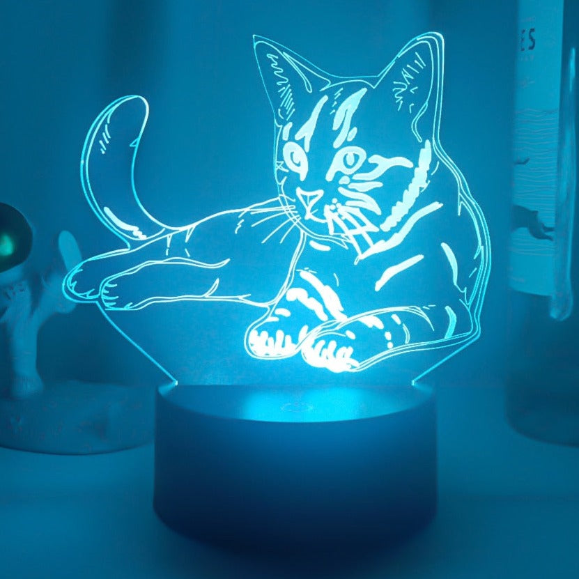 Night Light Cat