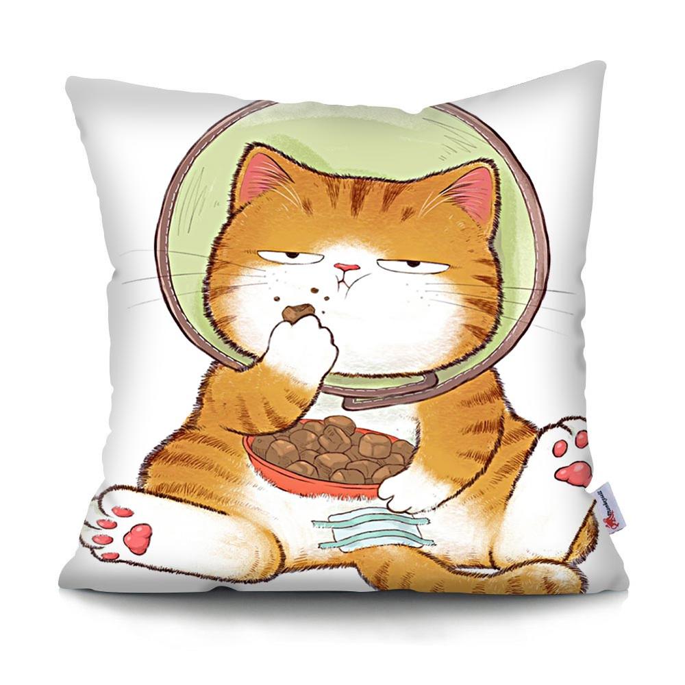 Orange Cat Pillow