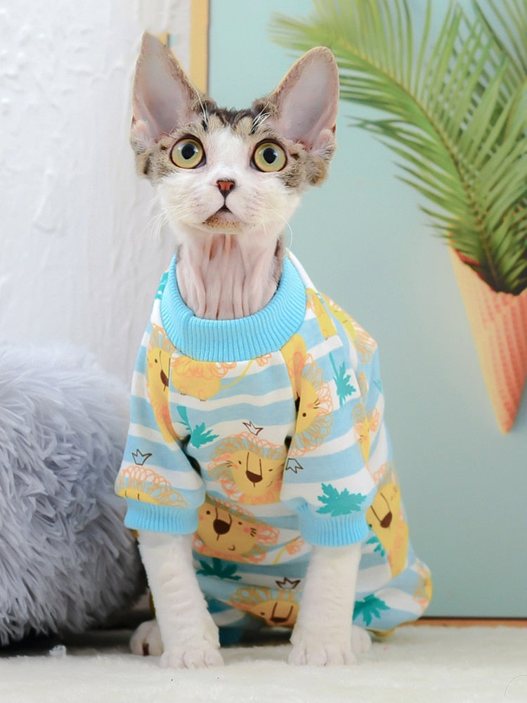 Overall Clothes for Cats