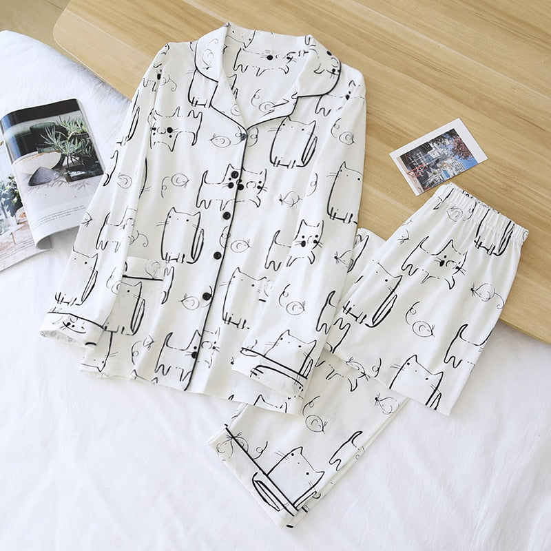 Pajamas for Cat Lovers