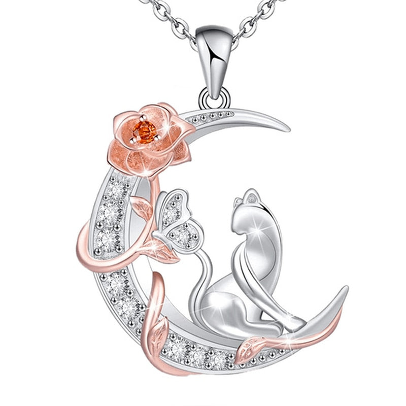 Pandora Cat Necklace