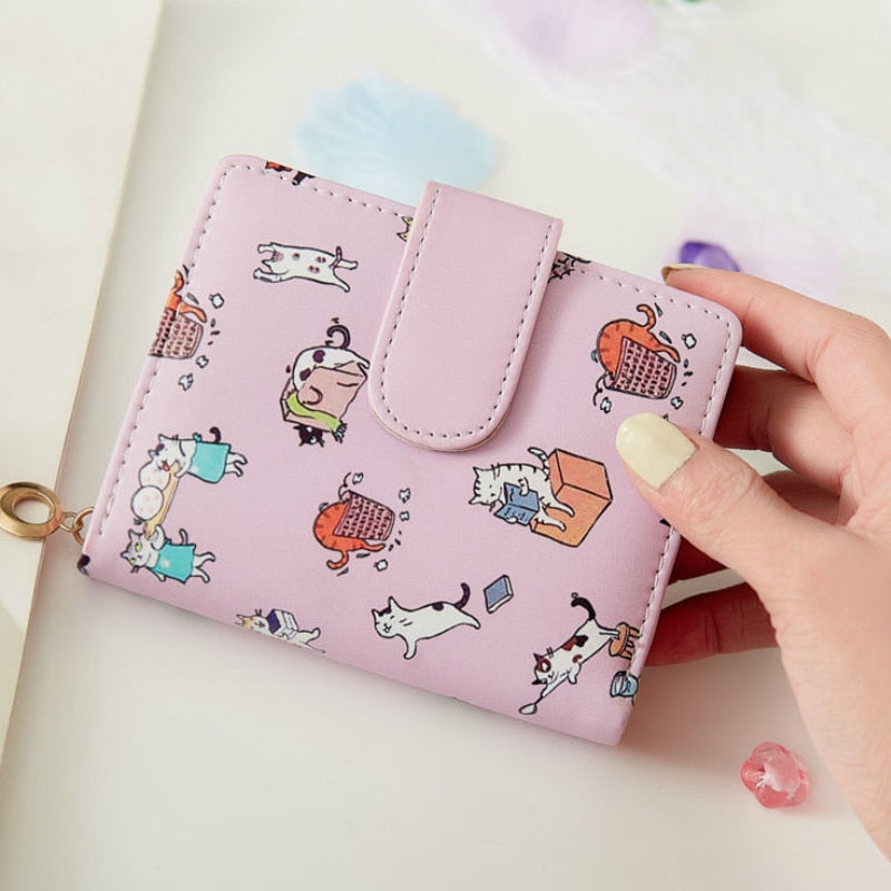 Pastel Cat Purse