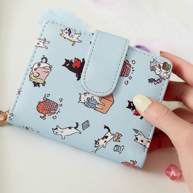 Pastel Cat Purse