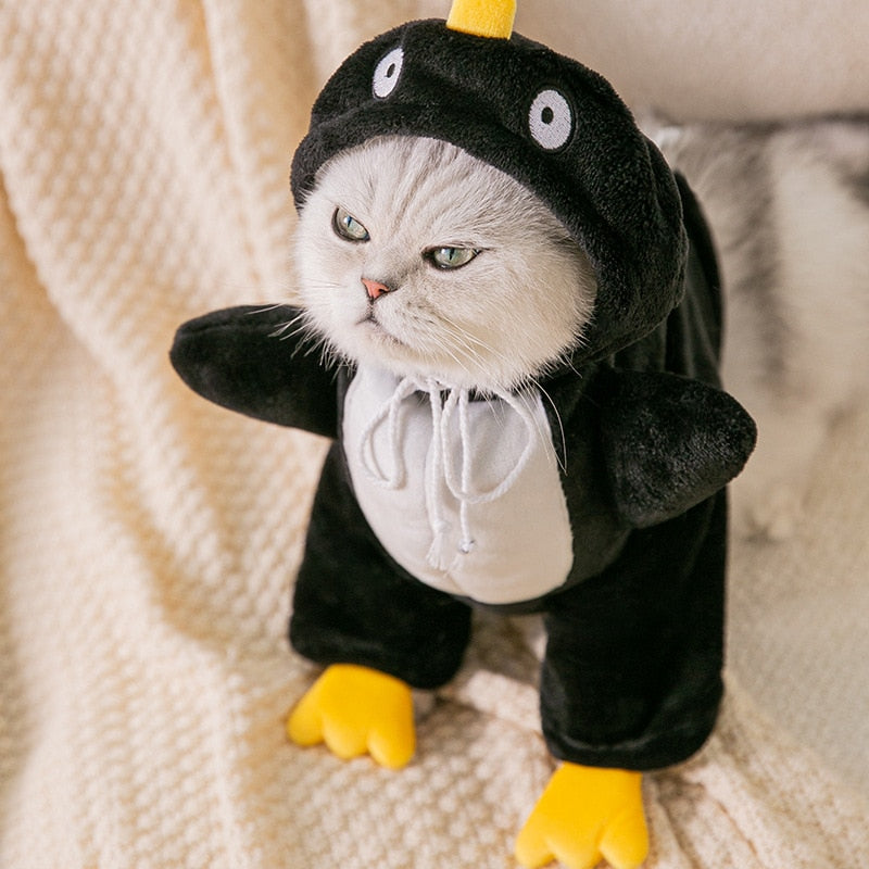 Penguin Costume for Cats