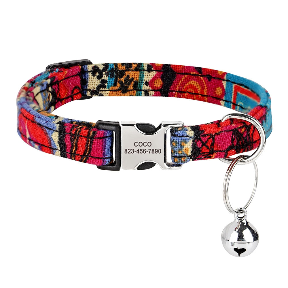 Personalized Cat Collar