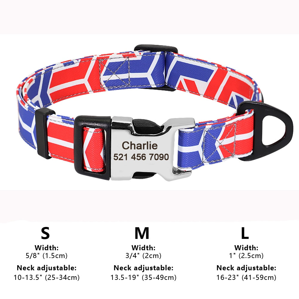 Personalized Embroided Cat Collar