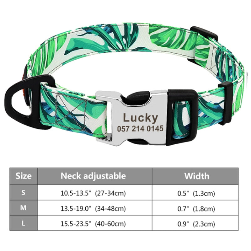 Personalized Embroided Cat Collar