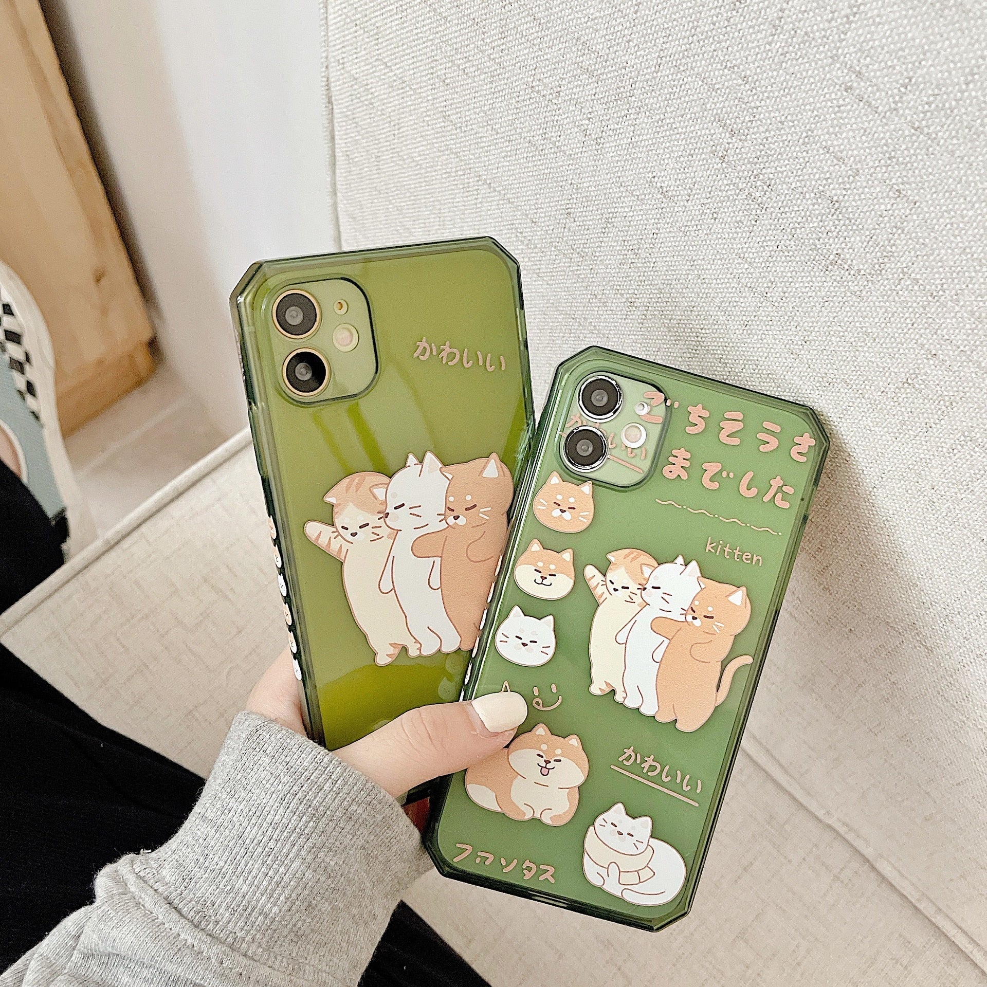 Retro iPhone Cat Phone Case