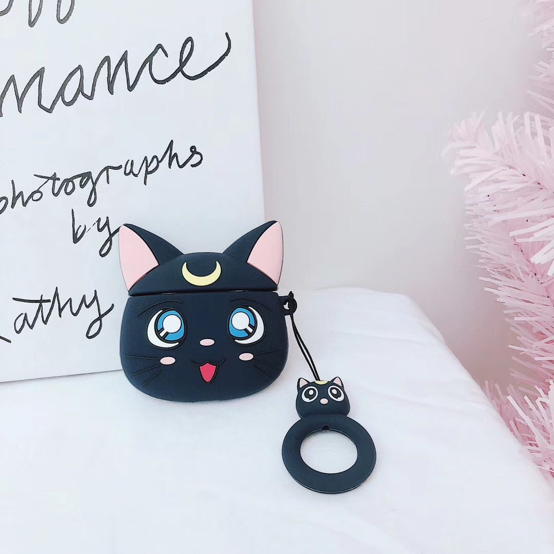 Sailor moon Cat Airpod Case