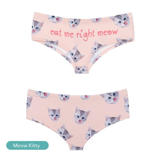 Sexy panties with cat