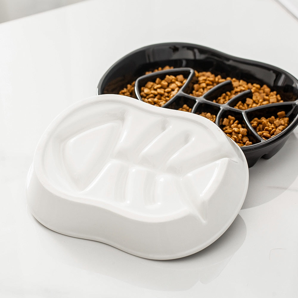 Slow Feeder Cat Bowl