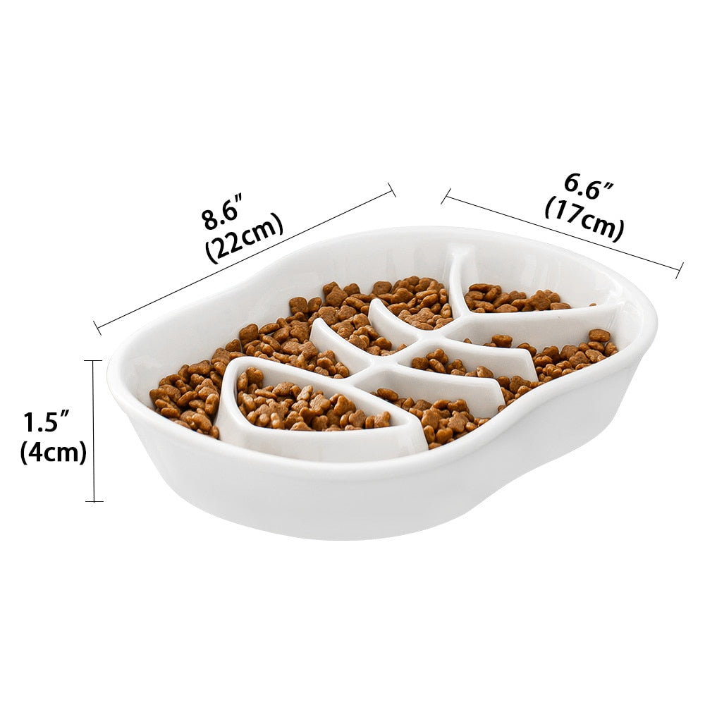 Slow Feeder Cat Bowl
