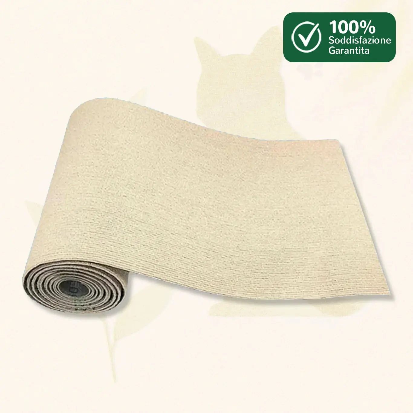 Rotolo SofaSafe™ beige, protezione antigraffio per divani, poltrone e mobili.