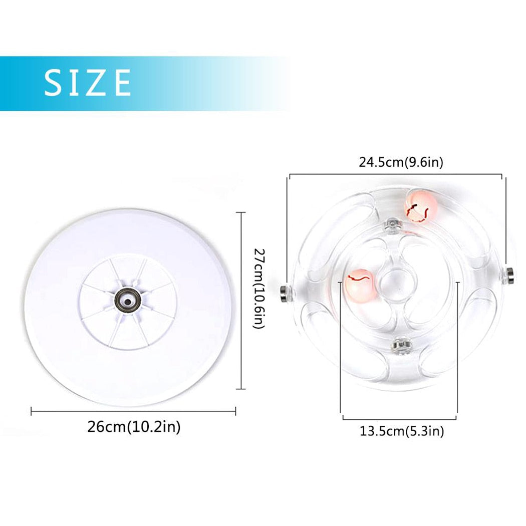 Space Spinning Ball Cat Toy